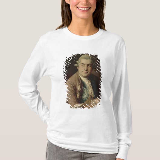 ヨハン・クリスティアン・バッハ1776年 Tシャツ (正面)