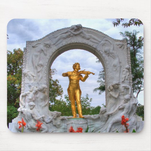 ヨハン・シュトラウスII マウスパッド (正面)