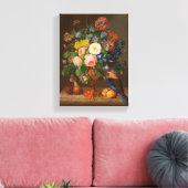 ヨハン・ジョルグセイツヴィンテージ花鳥付き作品 キャンバスプリント (インサイチュ (リビング))