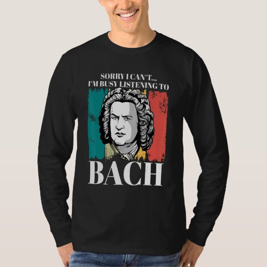 ヨハン・セバスチャン・バッハことわざ作曲家のClassica Tシャツ (正面)