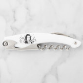 ヨハン・セバスチャン・バッハポートレートとバストとノート ソムリエナイフ (正面)