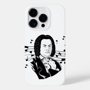 ヨハン・セバスチャン・バッハポートレートとバストとノート Case-Mate iPhone 14 PROケース