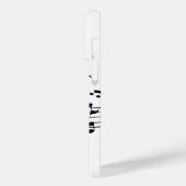 ヨハン・セバスチャン・バッハポートレートとバストとノート Case-Mate iPhoneケース (裏面 / 左)