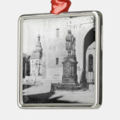 ヨハン・セバスチャン・バッハ像 メタルオーナメント (左)