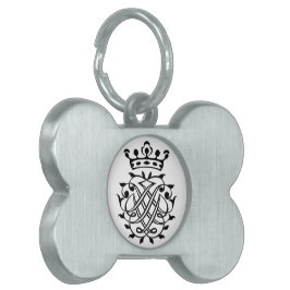 ヨハン・セバスチャン・バッハ印鑑クレストモノグラム記章 ペットネームタグ