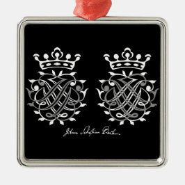 ヨハン・セバスチャン・バッハ・シーゲル メタルオーナメント