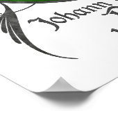 ヨハン・セバスチャン・バッハ ポスター (角)