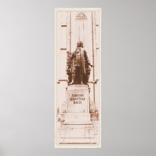 ヨハン・セバスチャン・バッハ ポスター (正面)
