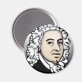 ヨハン・セバスチャン・バッハ マグネット (正面/裏面)