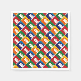 ヨハン・セバスチャン・バッハimマンガートスティル スタンダードカクテルナプキン