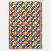 ヨハン・セバスチャン・バッハimマンガートスティル スローブランケット (正面縦)