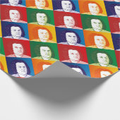 ヨハン・セバスチャン・バッハimマンガートスティル ラッピングペーパー (角)