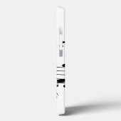 ヨハン・セバスティアン・バッハの肖像と胸像と楽譜 Case-Mate iPhoneケース (裏面 / 左)