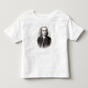 ヨハン・ゼバスティアン・バッハのポートレート トドラーTシャツ