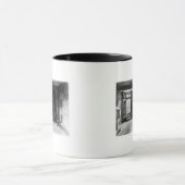 ヨハン・ゼバスティアン・バッハの家のインテリア マグカップ (中央)