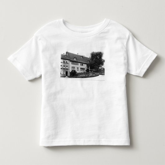 ヨハン・ゼバスティアン・バッハの家 トドラーTシャツ (正面)