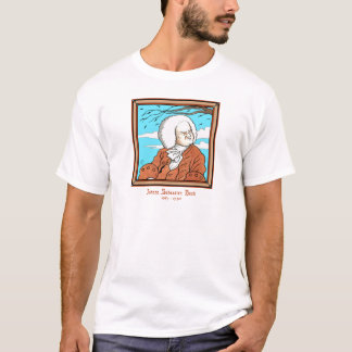 ヨハン・ゼバスティアン・バッハ Tシャツ