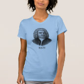 ヨハン・ゼバスティアン・バッハ Tシャツ (正面)