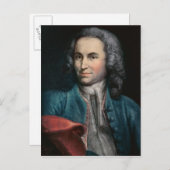 ヨハン・ゼバスティアン・バッハc.1715 ポストカード (正面/裏面)