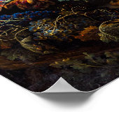 ヨハン・バプテストのドレシュラー：大きなフローラの静物生活 ポスター (角)