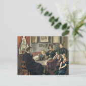 ヨハン・ヴィルヘルム・ラテンベルク牧師と彼の ポストカード (スタンド正面)