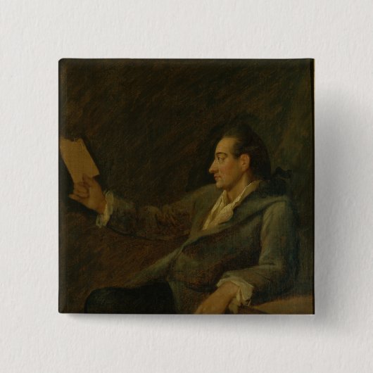 ヨハン・ヴォルフガング・フォン・ゲーテ1775年 缶バッジ (正面)