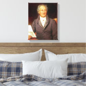 ヨハン・ヴォルフガング・フォン・ゲーテ1828 キャンバスプリント (インサイチュ (寝室))