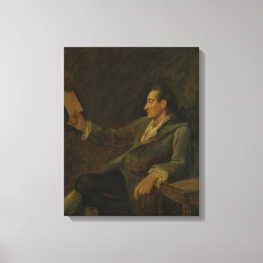 ヨハン・ヴォルフガング・フォン・ゲーテ, 1775 キャンバスプリント (正面)