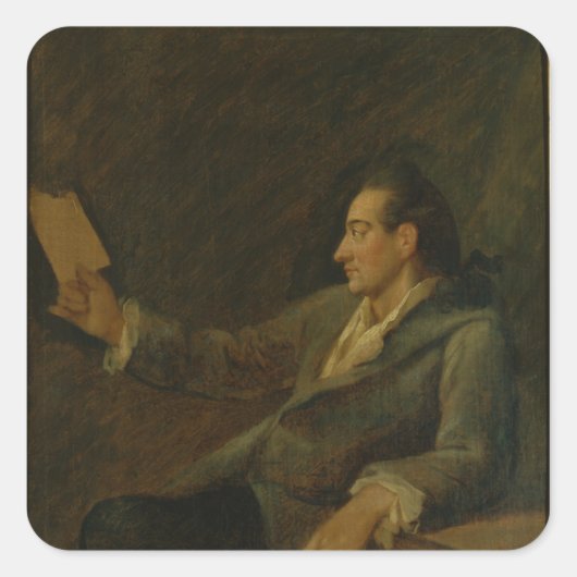 ヨハン・ヴォルフガング・フォン・ゲーテ， 1775 スクエアシール (正面)