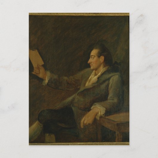 ヨハン・ヴォルフガング・フォン・ゲーテ, 1775 ポストカード (正面)