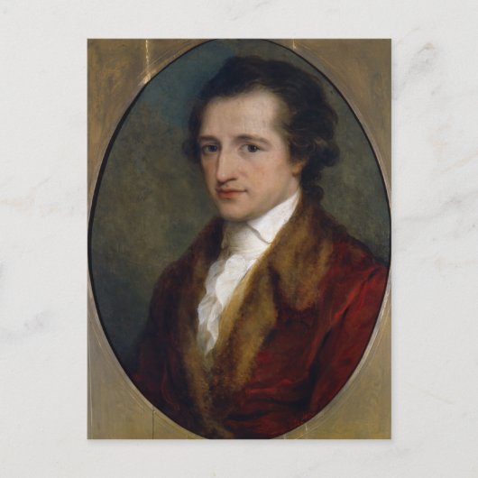 ヨハン・ヴォルフガング・フォン・ゲーテ, 1775 ポストカード (正面)