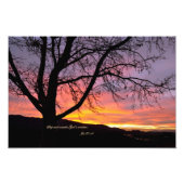 ヨブ37:14ストップと神の事を考え疑問に思る フォトプリント            (正面)