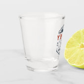 ヨホナショナルパークカナダヴィンテージ ショットグラス (左)