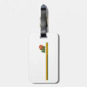 ヨホ国立公園パインツリーズ太陽 ラゲッジタグ (裏面縦)