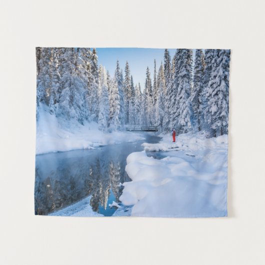 ヨホ国立公園，ブリティッシュコロンビア，カナダ タペストリー (正面(横))