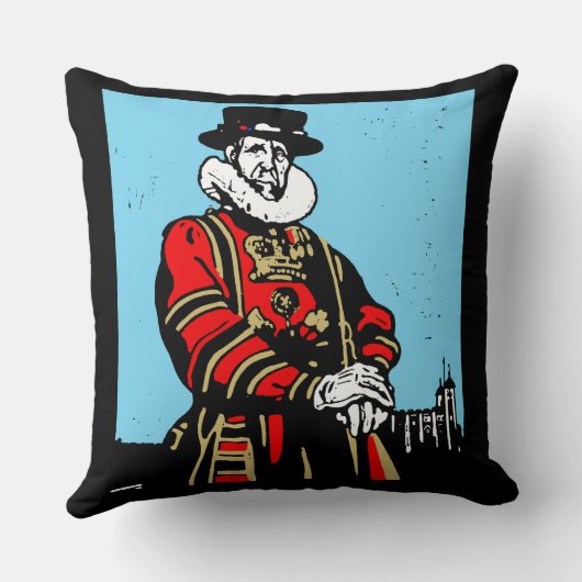 ヨマンウォーダーまたは養蜂家 クッション (裏面)