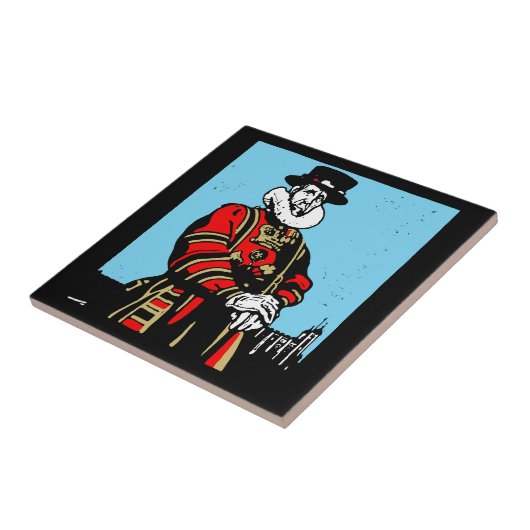 ヨマンウォーダーまたは養蜂家 タイル (側面)