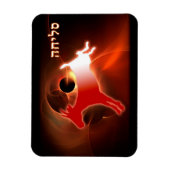 ヨムキプールスケープヤギ マグネット (縦)