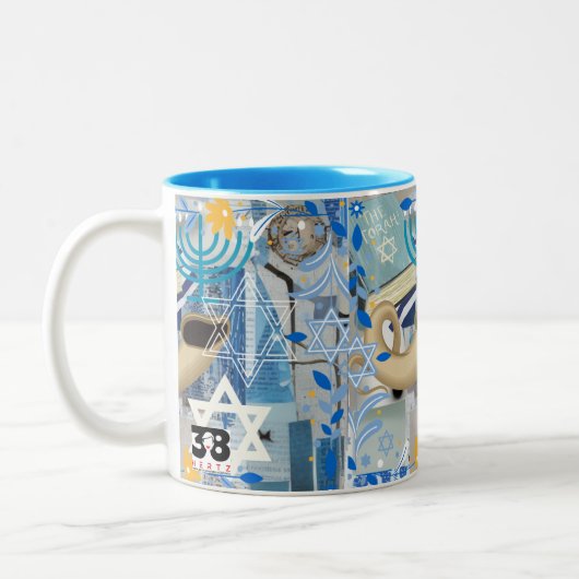 ヨムキプール ツートーンマグカップ (左)