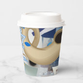 ヨムキプール 紙コップ (正面)