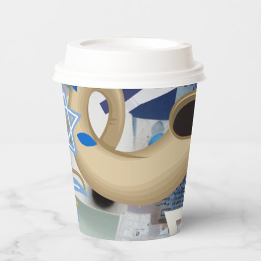 ヨムキプール 紙コップ (正面)