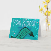 ヨム・キプルカード カード (黄色い花)