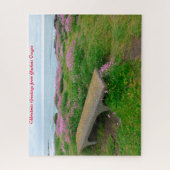 ヨヤットオレゴン太平洋沿岸。クリスマスの挨拶 ジグソーパズル (縦)