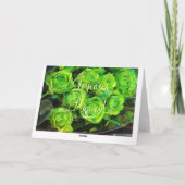 ヨユスパクフランスのスイースターパープルバラ花 シーズンカード (裏面)