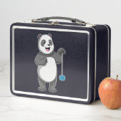 ヨヨ付きパンダ メタルランチボックス (インサイチュ)