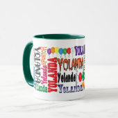 ヨランダのコーヒー・マグ マグカップ (正面左)