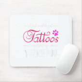 ヨリエポオドッグ恋人タトゥーおもしろい犬マママギフトアイディア マウスパッド (マウス)