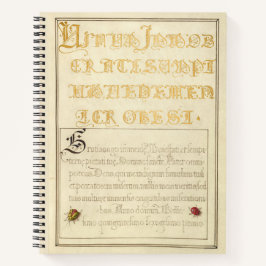 ヨリス・ホーフナジェル・カブトムシに似た昆虫1562 ノートブック