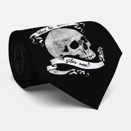 ヨリックのスカルネクタイ ネクタイ (ロール)