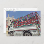 ヨルダンのトラック – ポストカード (正面/裏面)